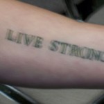 Live Strong Tattoo