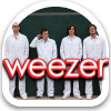 Weezer's Gowalla Pin