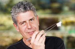 Anthony Bourdain (pictured) will discuss the future of food and travel journalism with Nathan Thornburgh.