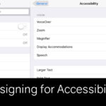 Preview: Designing for Accessibility